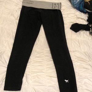 Victoria’s Secret PINK foldover sequin legging